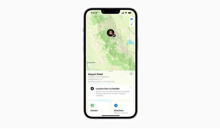 黎安镇苹果14维修分享iPhone14系列中 FindMy功能通过卫星分享位置方法教程 